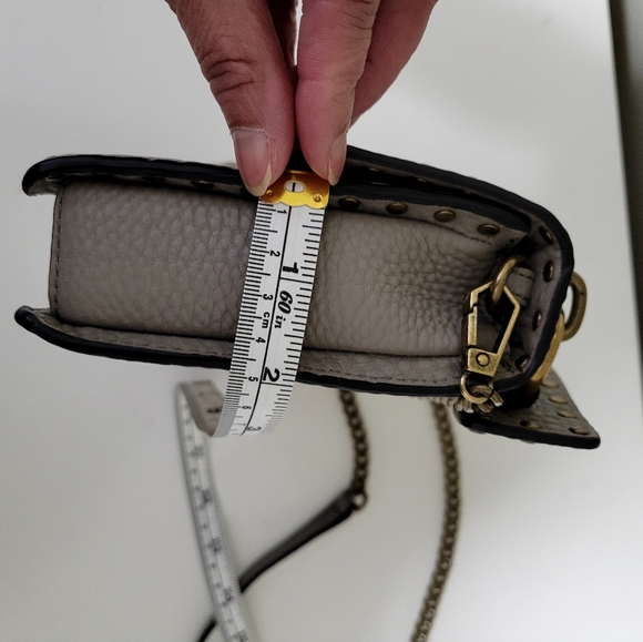 Rebecca Minkoff Taupe Studded Crossbody - Picture 11 of 15